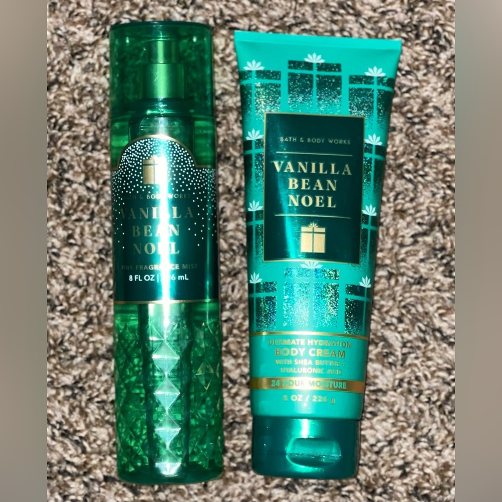 Vanilla Bath & Bodyworks perfume and lotion